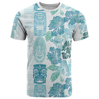 Christmas Aloha Hawaii Tiki T Shirt Hibiscus Summer Colors - Polynesian Pride