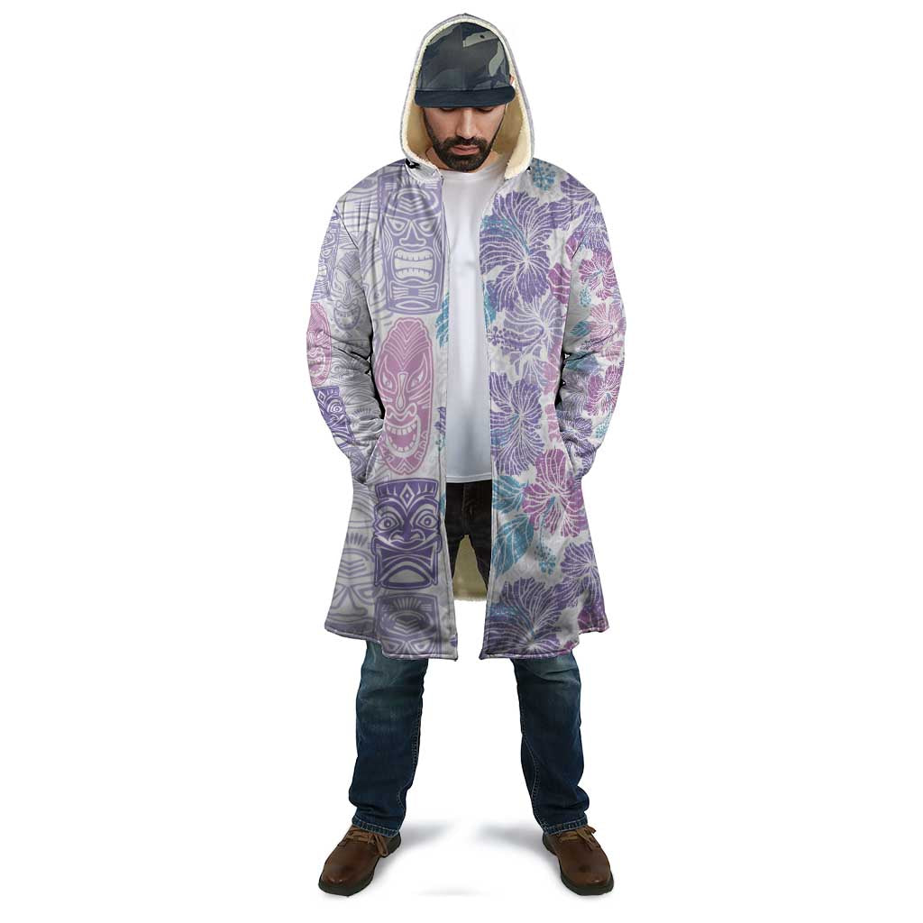 Christmas Aloha Hawaii Tiki Cloak Hibiscus Winter Colors - Polynesian Pride