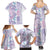 Christmas Aloha Hawaii Tiki Family Matching Summer Maxi Dress and Hawaiian Shirt Hibiscus Winter Colors - Polynesian Pride