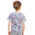 Christmas Aloha Hawaii Tiki Kid T Shirt Hibiscus Winter Colors - Polynesian Pride