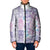 Christmas Aloha Hawaii Tiki Padded Jacket Hibiscus Winter Colors - Polynesian Pride