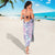 Christmas Aloha Hawaii Tiki Sarong Hibiscus Winter Colors - Polynesian Pride