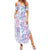 Christmas Aloha Hawaii Tiki Summer Maxi Dress Hibiscus Winter Colors - Polynesian Pride
