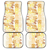 Christmas Aloha Hawaii Tiki Car Mats Hibiscus Autumn Colors - Polynesian Pride