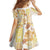 Christmas Aloha Hawaii Tiki Family Matching Off Shoulder Maxi Dress and Hawaiian Shirt Hibiscus Autumn Colors - Polynesian Pride