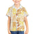 Christmas Aloha Hawaii Tiki Family Matching Off Shoulder Maxi Dress and Hawaiian Shirt Hibiscus Autumn Colors - Polynesian Pride