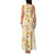 Christmas Aloha Hawaii Tiki Family Matching Tank Maxi Dress and Hawaiian Shirt Hibiscus Autumn Colors - Polynesian Pride