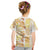 Christmas Aloha Hawaii Tiki Kid T Shirt Hibiscus Autumn Colors - Polynesian Pride