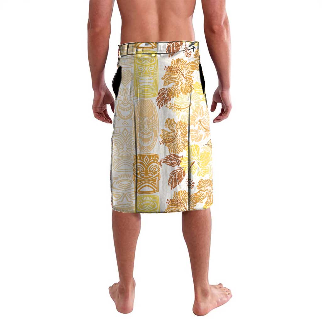 Christmas Aloha Hawaii Tiki Lavalava Hibiscus Autumn Colors - Polynesian Pride