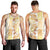 Christmas Aloha Hawaii Tiki Men Tank Top Hibiscus Autumn Colors - Polynesian Pride