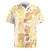 Christmas Aloha Hawaii Tiki Rugby Jersey Hibiscus Autumn Colors - Polynesian Pride