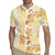 Christmas Aloha Hawaii Tiki Rugby Jersey Hibiscus Autumn Colors - Polynesian Pride