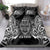 Custom New Zealand Rugby Bedding Set 2023 World Cup Aotearoa Haka Face LT7 - Polynesian Pride