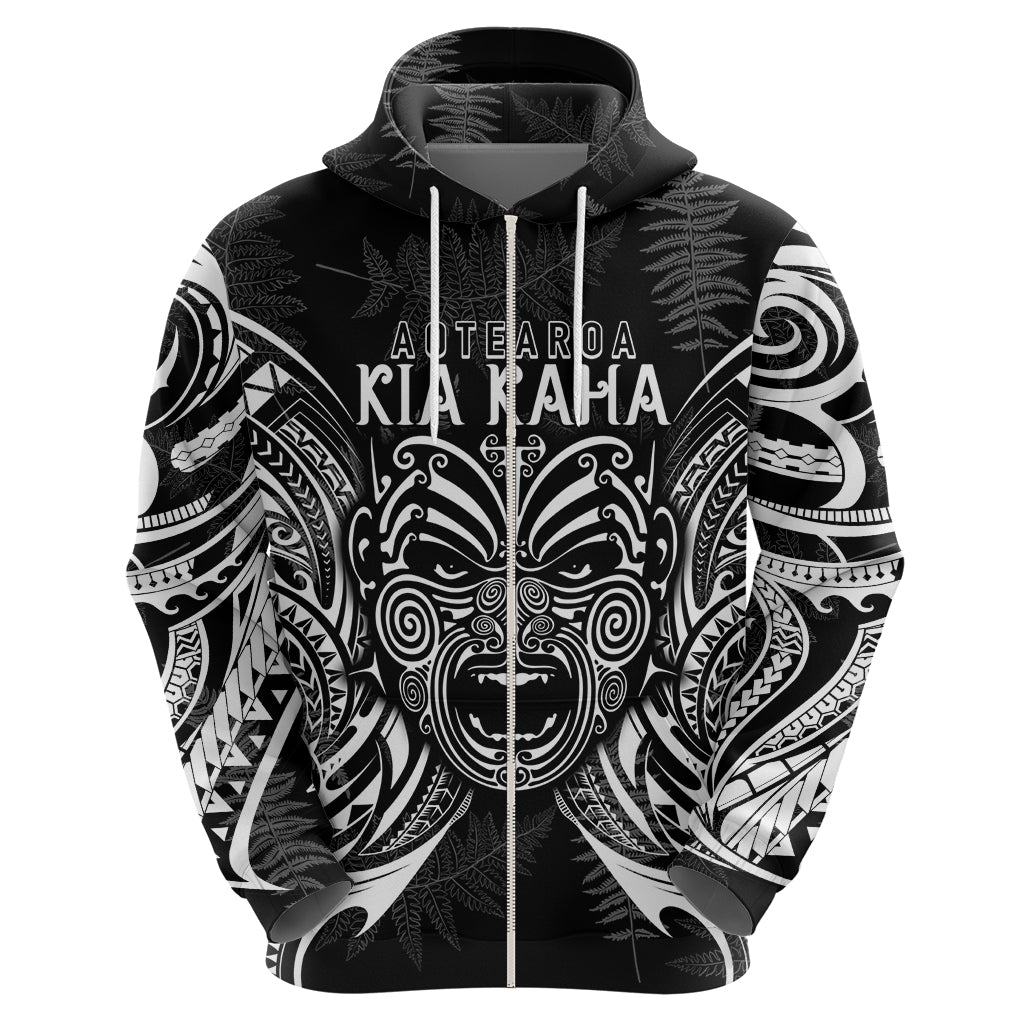 New Zealand Rugby Hoodie 2023 World Cup Aotearoa Haka Face LT7 - Polynesian Pride