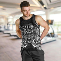 New Zealand Rugby Men Tank Top 2023 World Cup Aotearoa Haka Face LT7 - Polynesian Pride