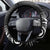 Custom New Zealand Rugby Steering Wheel Cover 2023 World Cup Aotearoa Haka Face