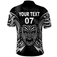 New Zealand Rugby Polo Shirt 2023 World Cup Aotearoa Create History LT7 - Polynesian Pride
