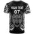 New Zealand Rugby T Shirt 2023 World Cup Aotearoa Create History LT7 - Polynesian Pride