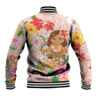 Aloha Hawaii Baseball Jacket Kawaii Mele Kalikimaka - Pastel Fever