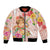 Aloha Hawaii Bomber Jacket Kawaii Mele Kalikimaka - Pastel Fever