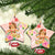 Aloha Hawaii Ceramic Ornament Kawaii Mele Kalikimaka - Pastel Fever