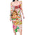 Aloha Hawaii Family Matching Long Sleeve Bodycon Dress and Hawaiian Shirt Kawaii Mele Kalikimaka - Pastel Fever