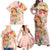 Aloha Hawaii Family Matching Off Shoulder Maxi Dress and Hawaiian Shirt Kawaii Mele Kalikimaka - Pastel Fever