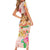 Aloha Hawaii Family Matching Short Sleeve Bodycon Dress and Hawaiian Shirt Kawaii Mele Kalikimaka - Pastel Fever