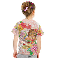 Aloha Hawaii Kid T Shirt Kawaii Mele Kalikimaka - Pastel Fever