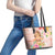 Aloha Hawaii Leather Tote Bag Kawaii Mele Kalikimaka - Pastel Fever