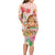 Aloha Hawaii Long Sleeve Bodycon Dress Kawaii Mele Kalikimaka - Pastel Fever