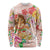 Aloha Hawaii Long Sleeve Shirt Kawaii Mele Kalikimaka - Pastel Fever