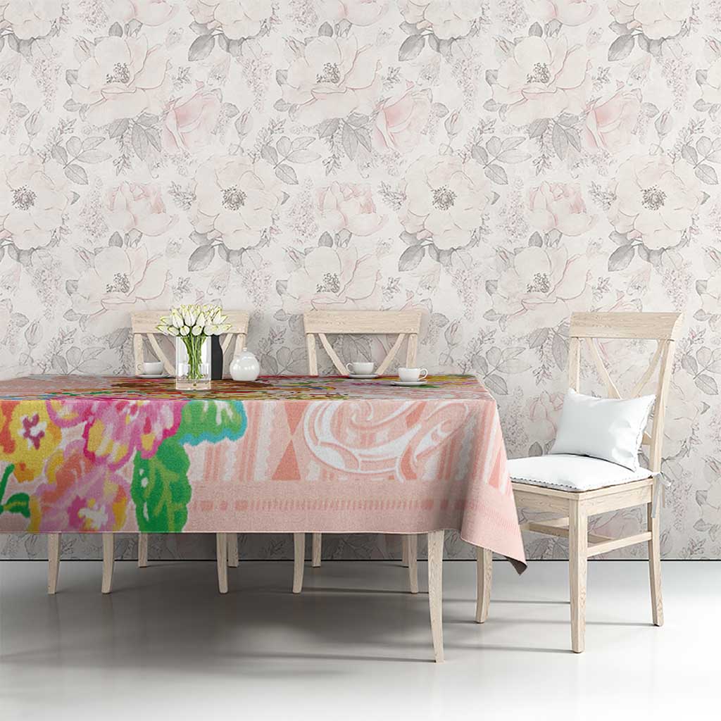 Aloha Hawaii Tablecloth Kawaii Mele Kalikimaka - Pastel Fever LT7 - Polynesian Pride