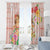 Aloha Hawaii Window Curtain Kawaii Mele Kalikimaka - Pastel Fever