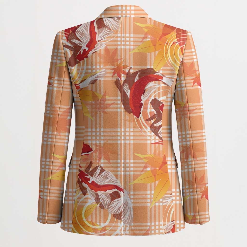 Orange Palaka Hawaii Aloha Blazer Koi Pond Mix Japanese Maple - Polynesian Pride