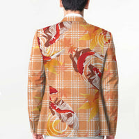 Orange Palaka Hawaii Aloha Blazer Koi Pond Mix Japanese Maple - Polynesian Pride
