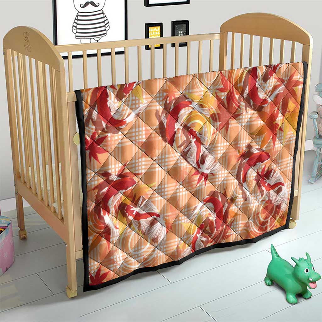 Orange Palaka Hawaii Aloha Quilt Koi Pond Mix Japanese Maple - Polynesian Pride