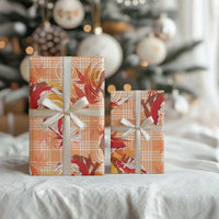 Orange Palaka Hawaii Aloha Wrapping Paper Koi Pond Mix Japanese Maple LT7 - Polynesian Pride
