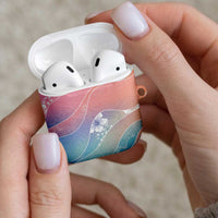 Aloha Hawaii Floral Tapa AirPods Case Patchwork Pastel Candy LT7 - Polynesian Pride