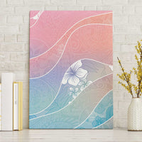 Aloha Hawaii Floral Tapa Canvas Wall Art Patchwork Pastel Candy LT7 Without Frame Pastel - Polynesian Pride