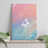 Aloha Hawaii Floral Tapa Canvas Wall Art Patchwork Pastel Candy LT7 - Polynesian Pride