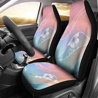 Aloha Hawaii Floral Tapa Car Seat Cover Patchwork Pastel Candy - Polynesian Pride