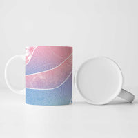 Aloha Hawaii Floral Tapa Ceramic Mug Patchwork Pastel Candy LT7 - Polynesian Pride