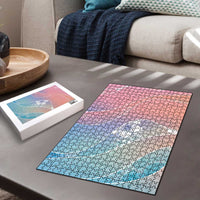 Aloha Hawaii Floral Tapa Puzzle Patchwork Pastel Candy LT7 - Polynesian Pride