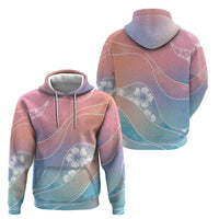 Aloha Hawaii Floral Tapa Zip Hoodie Patchwork Pastel Candy LT7 - Polynesian Pride