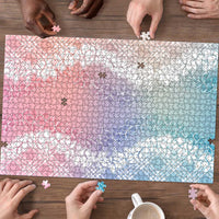 Hawaii Aloha Plumeria Lei Pastel Candy Palaka Puzzle LT7 - Polynesian Pride