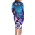 New Zealand Mother's Day Family Matching Long Sleeve Bodycon Dress and Hawaiian Shirt Maori Hari Ra Mama