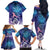 New Zealand Mother's Day Family Matching Off The Shoulder Long Sleeve Dress and Hawaiian Shirt Maori Hari Ra Mama