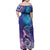 New Zealand Mother's Day Family Matching Off Shoulder Maxi Dress and Hawaiian Shirt Maori Hari Ra Mama