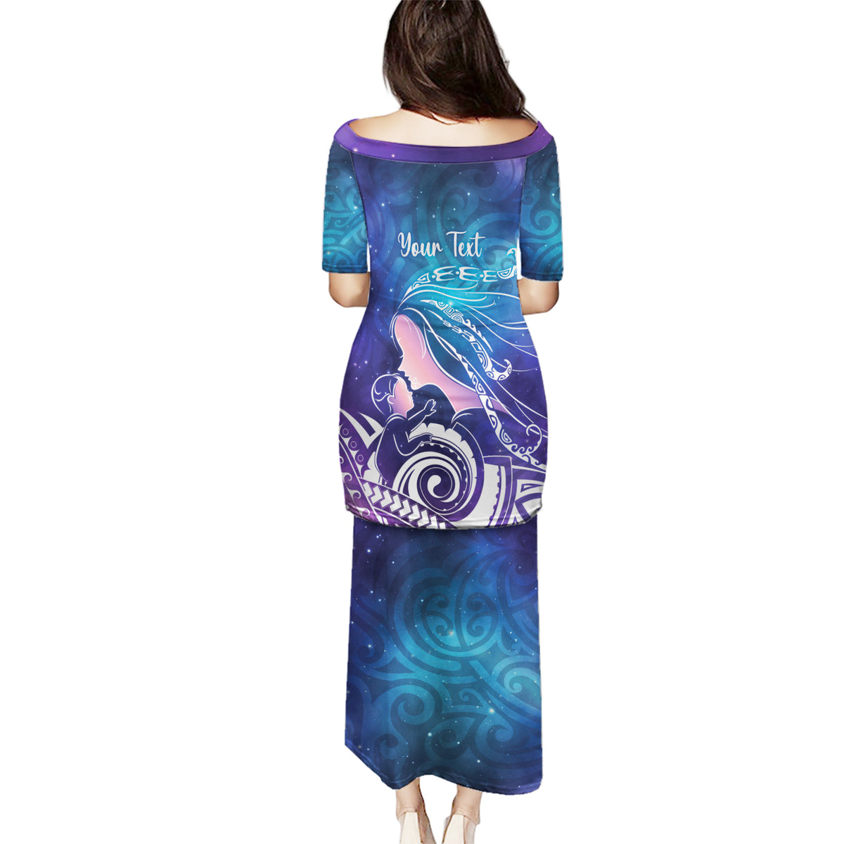 New Zealand Mother's Day Puletasi Maori Hari Ra Mama LT7 - Polynesian Pride